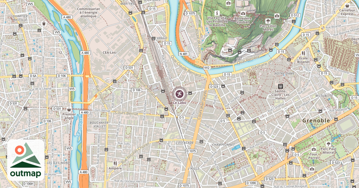 Map of Le Labo