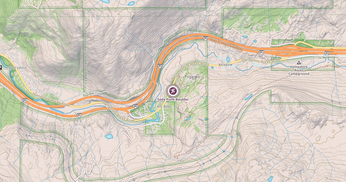 Map preview of Soda Punk Boulder
