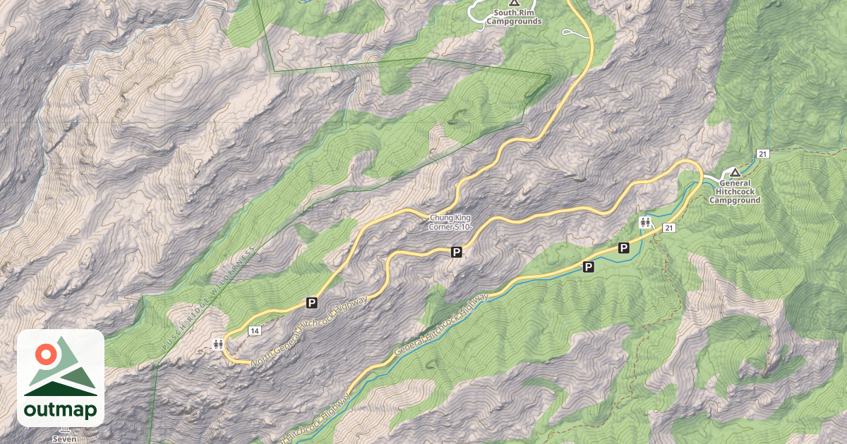 Map of Chung King Corner