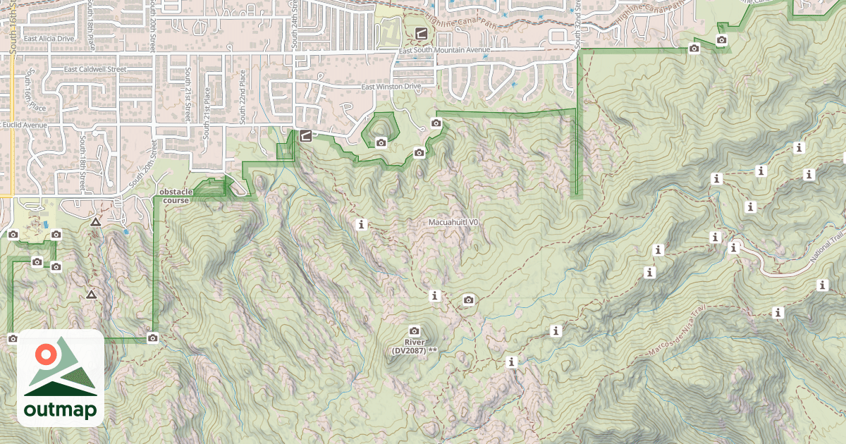 Map of Macuahuitl
