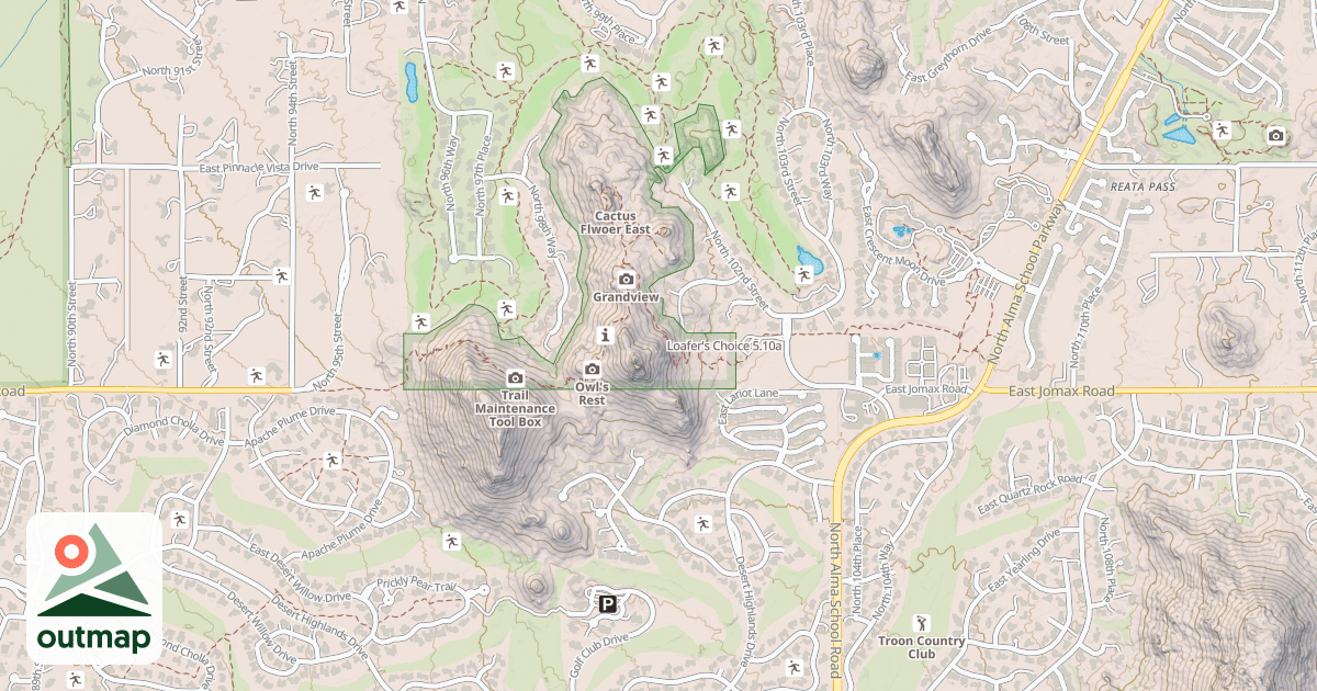 Map of Loafer's Choice