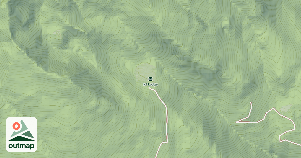 Map of K3 Lodge