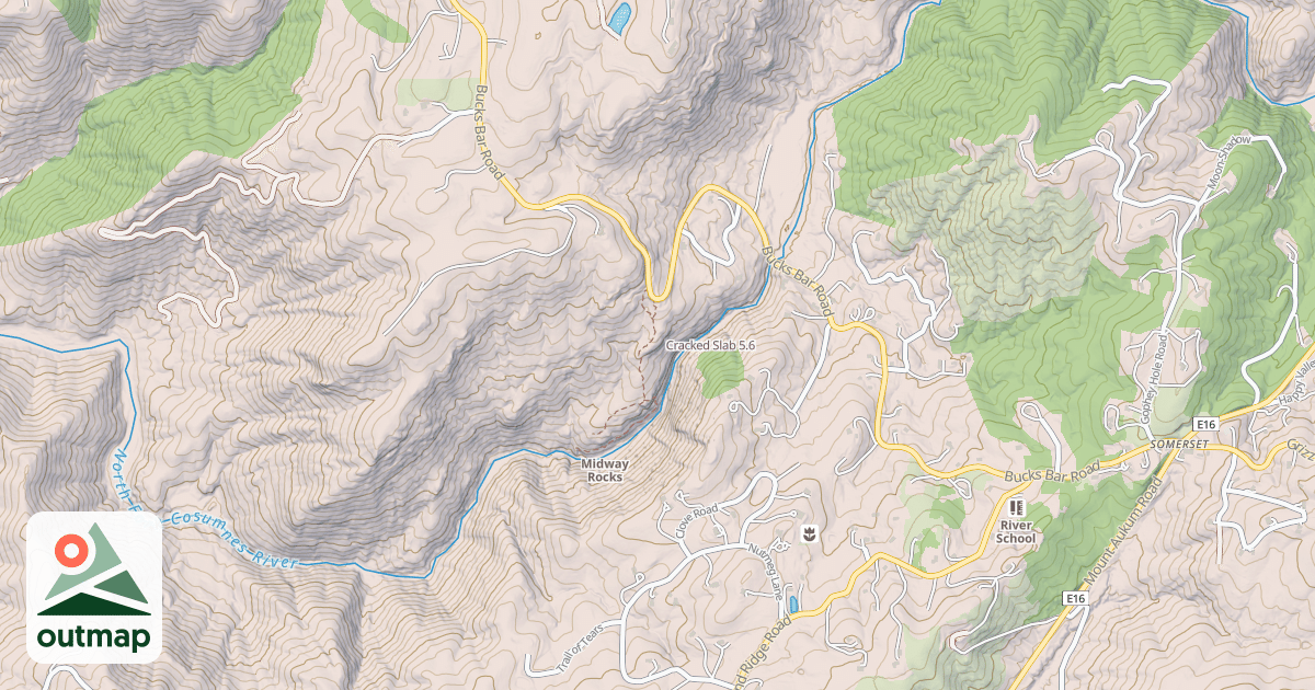 Map of Cracked Slab