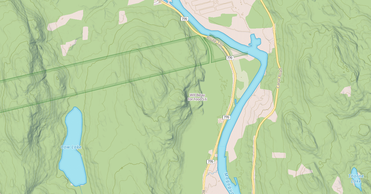 Map preview of Will Belay For Food