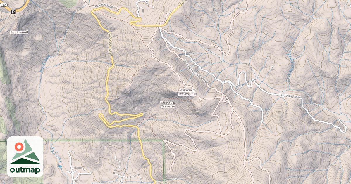 Map of Stairway to Heaven