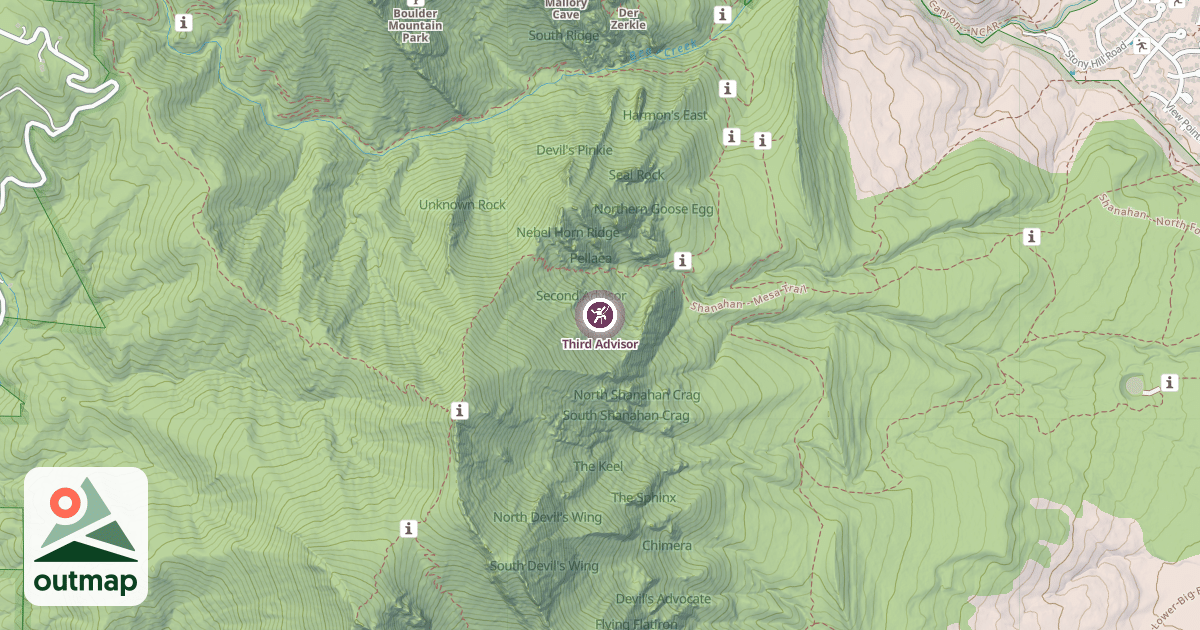 Map of Third Advisor