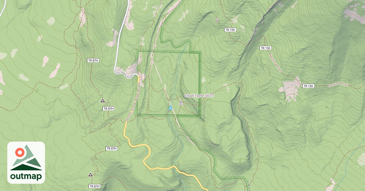 Map of Chuck Taylor Sit