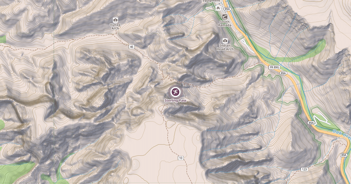 Map preview of Sterling Pass