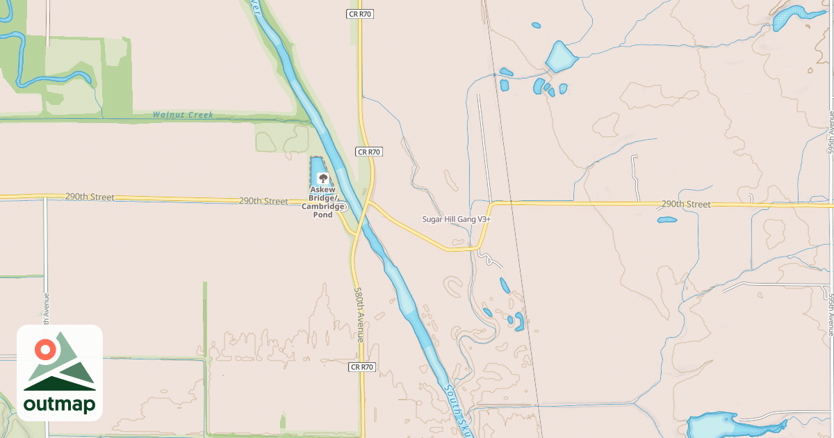 Map of Sugar Hill Gang
