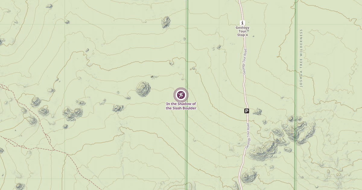 Map preview of In the Shadow of the Slash Boulder