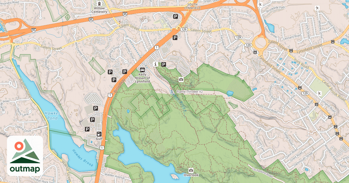 Map of Flame Thrower