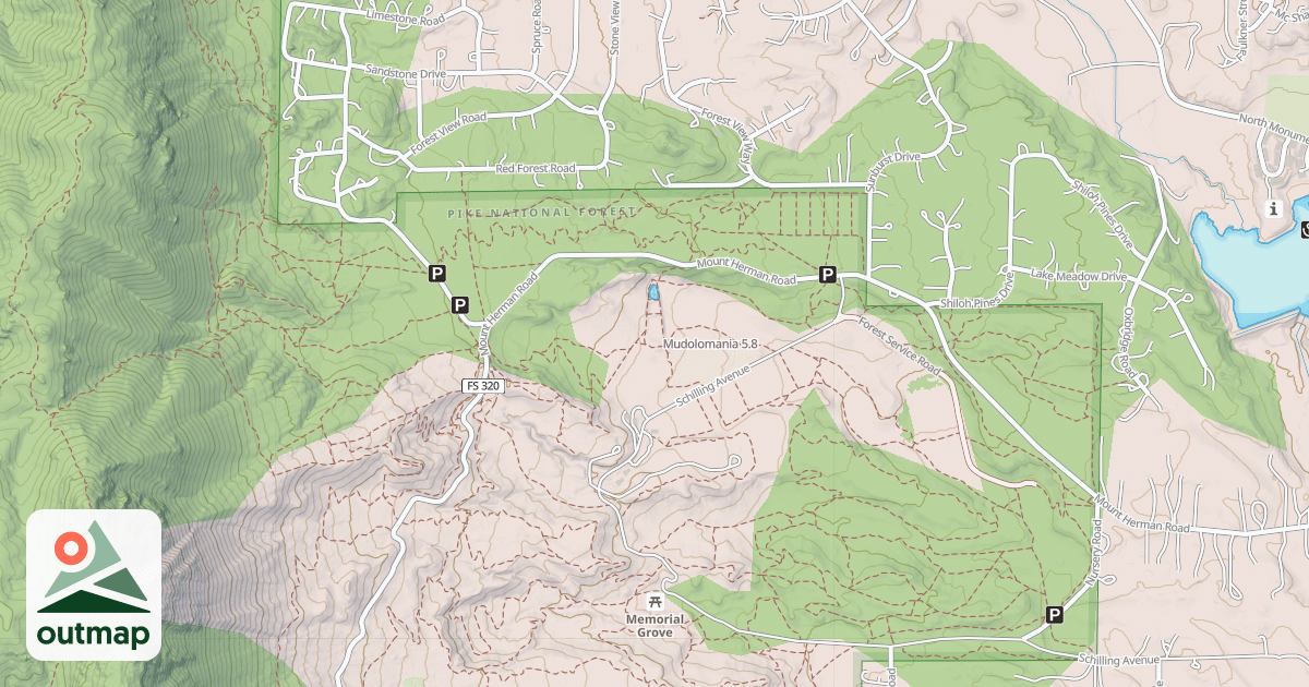 Map of Mudolomania