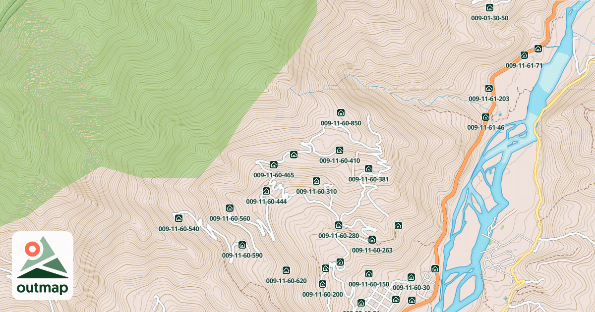 Map of 009-11-60-830
