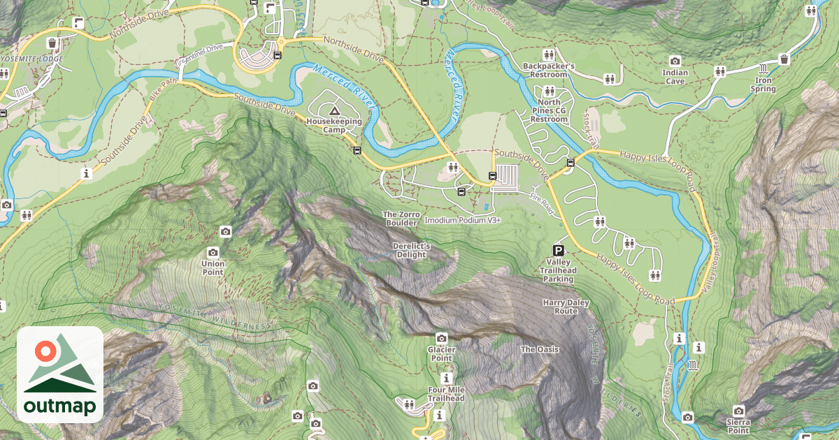 Map of Imodium Podium