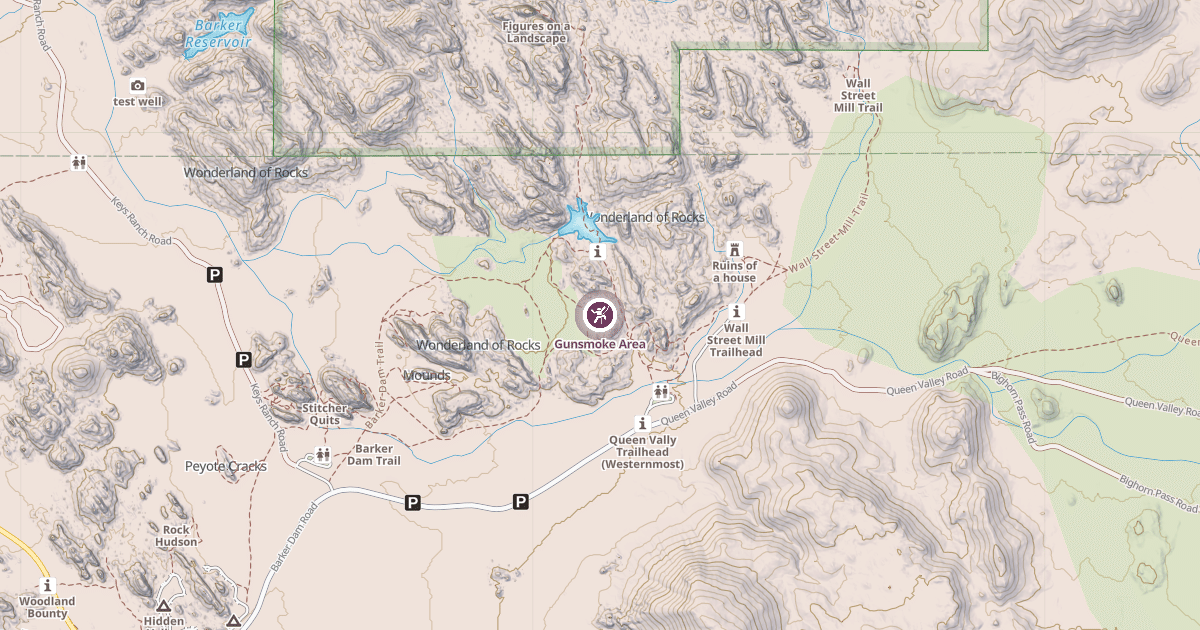 Map preview of Gunsmoke Area