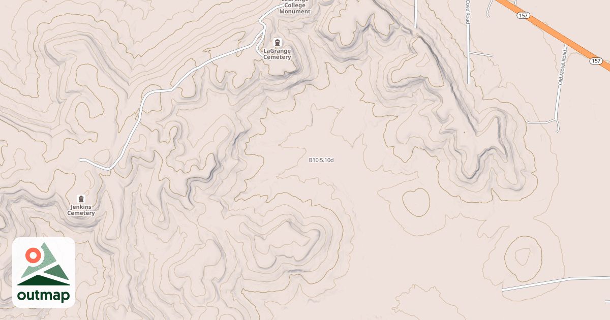 Map of B10 in Colbert