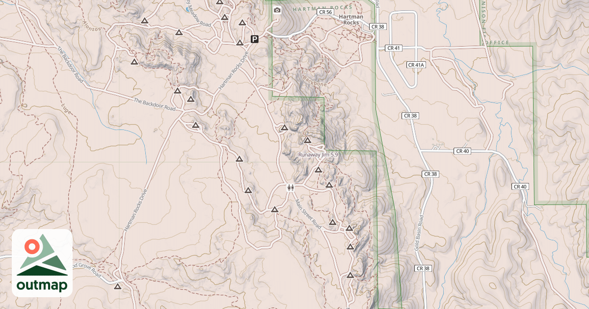 Map of Runaway Jim