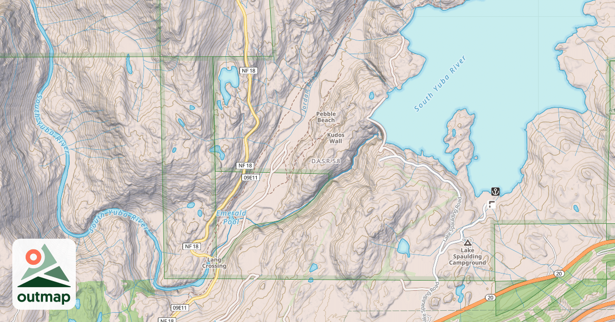 Map of D.A.S.R.