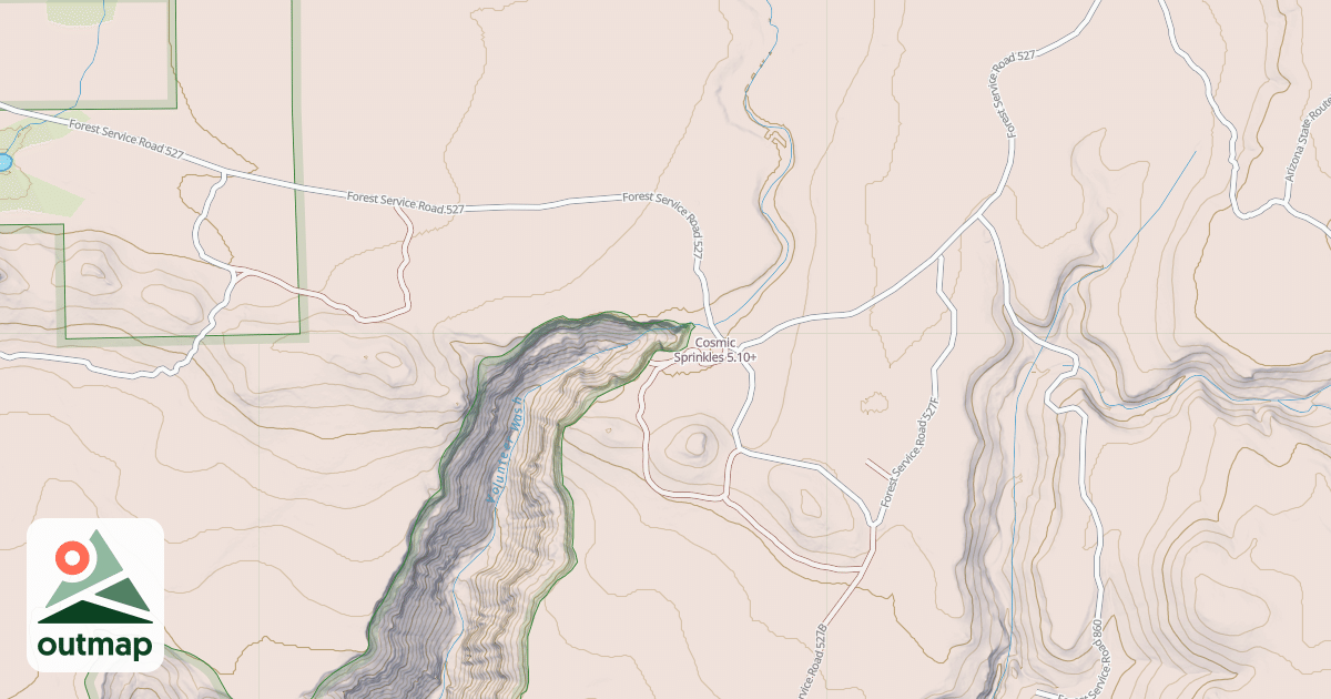 Map of Cosmic Sprinkles
