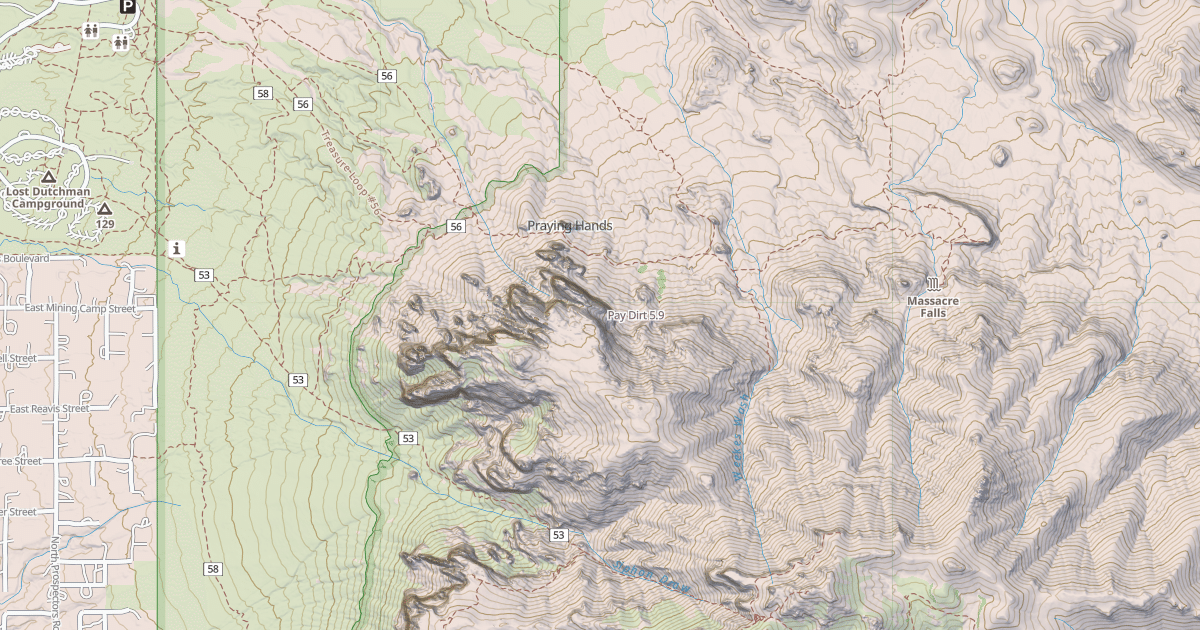Map preview of Pay Dirt