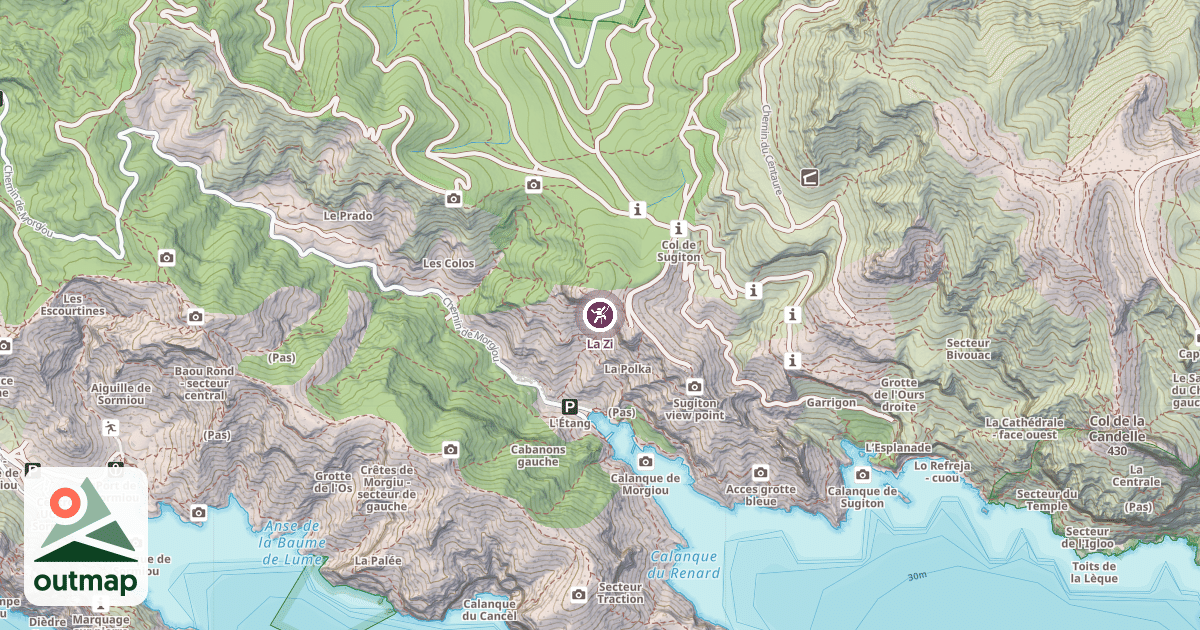 Map of La Zi