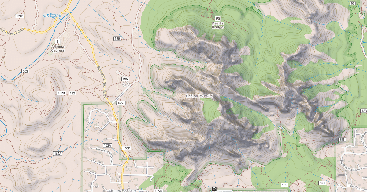 Map preview of Original Route