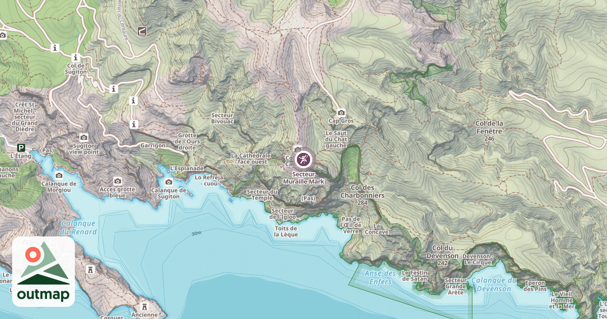 Map of Secteur Muraille Mark