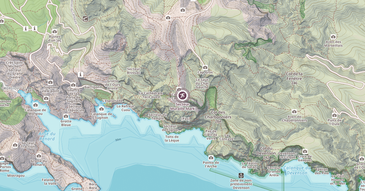 Map preview of Secteur Muraille Mark