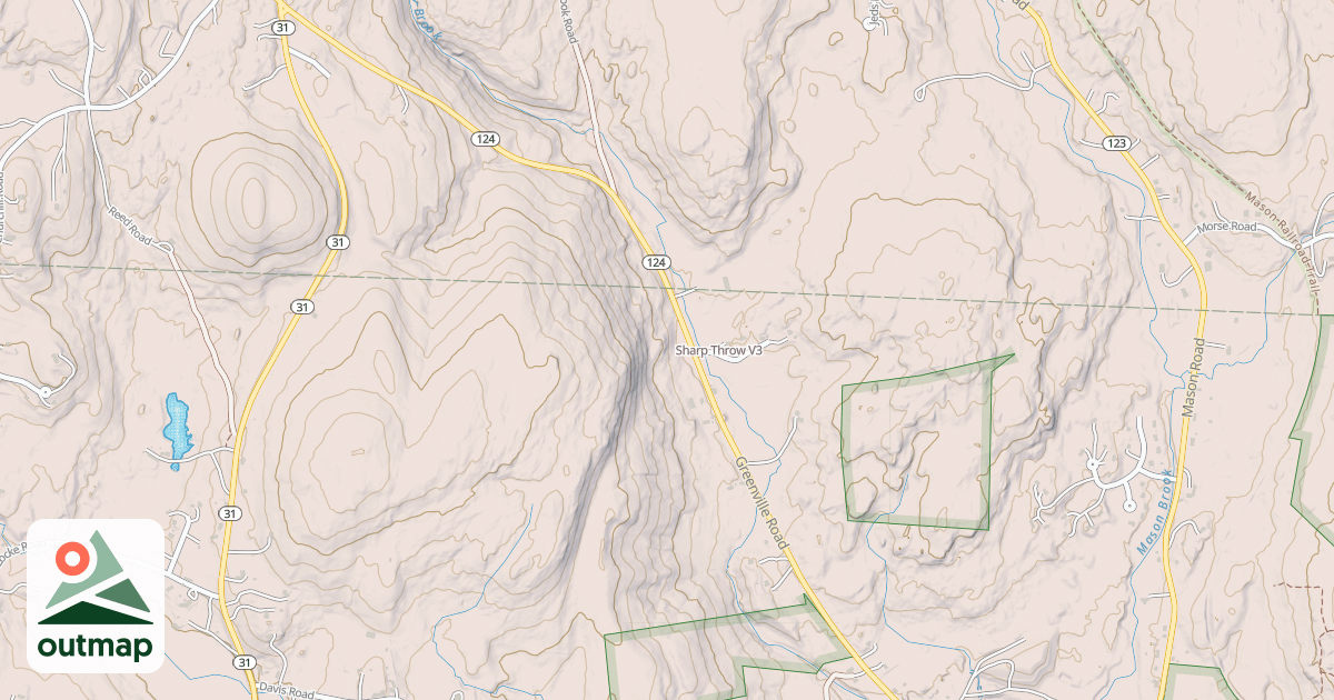 Map of Sharp Throw