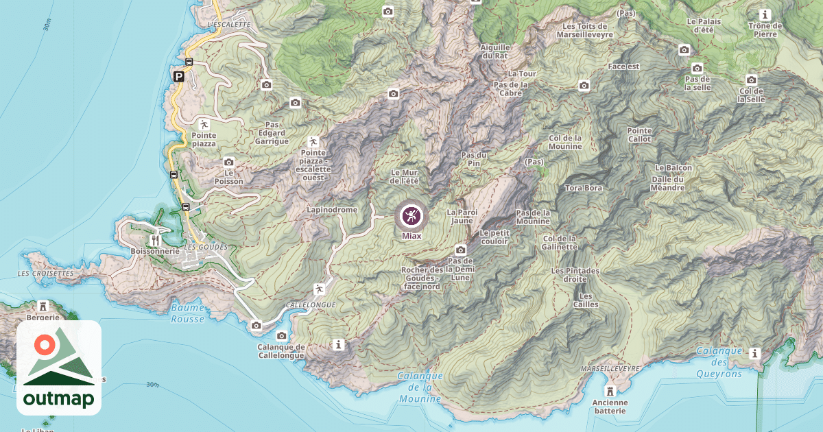 Map of Miax