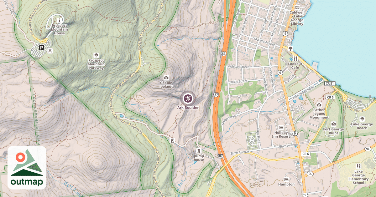 Map of Ark Boulder