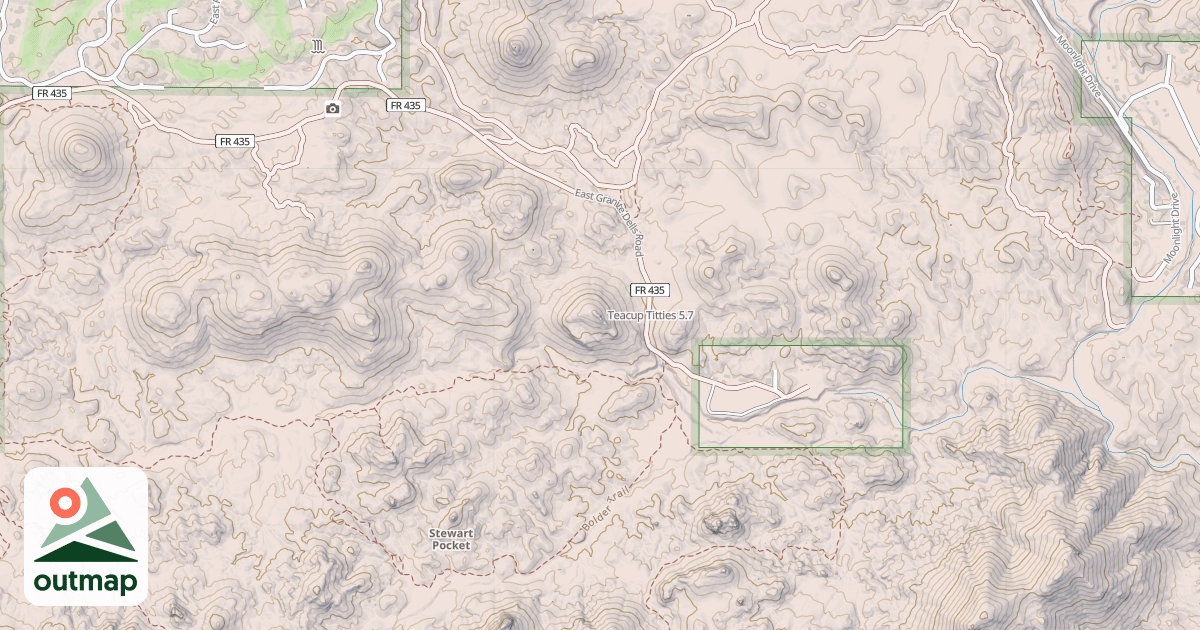 Map of Teacup Titties