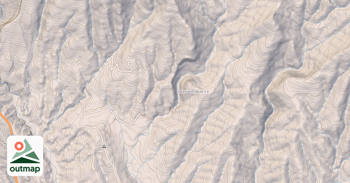 Map of Slate Nation Blues