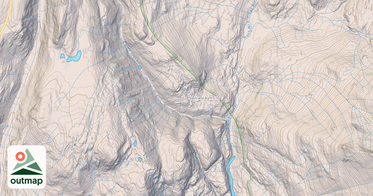 Map of Slash and Burn