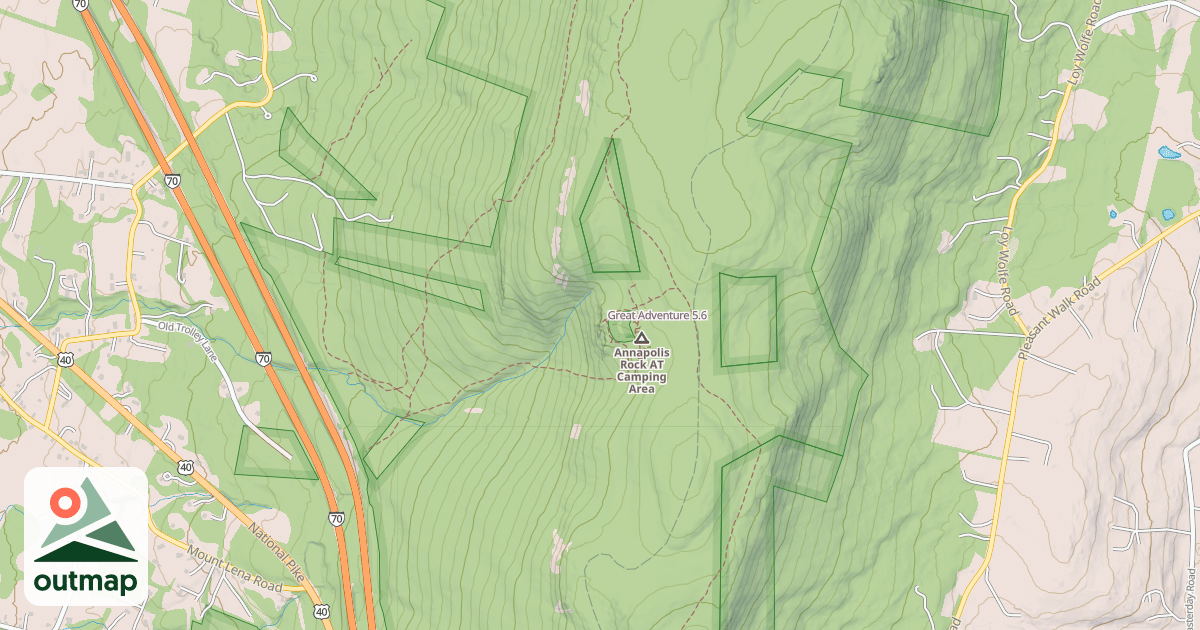 Map of Great Adventure