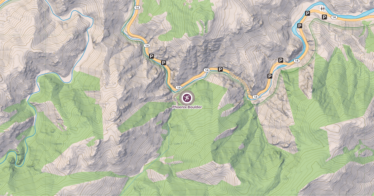 Map preview of Phoenix Boulder