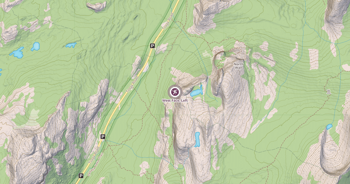 Map preview of West Face, Left
