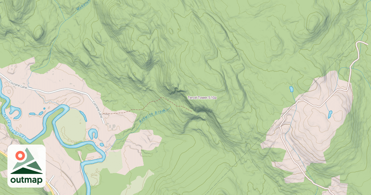 Map of Tercel Tower