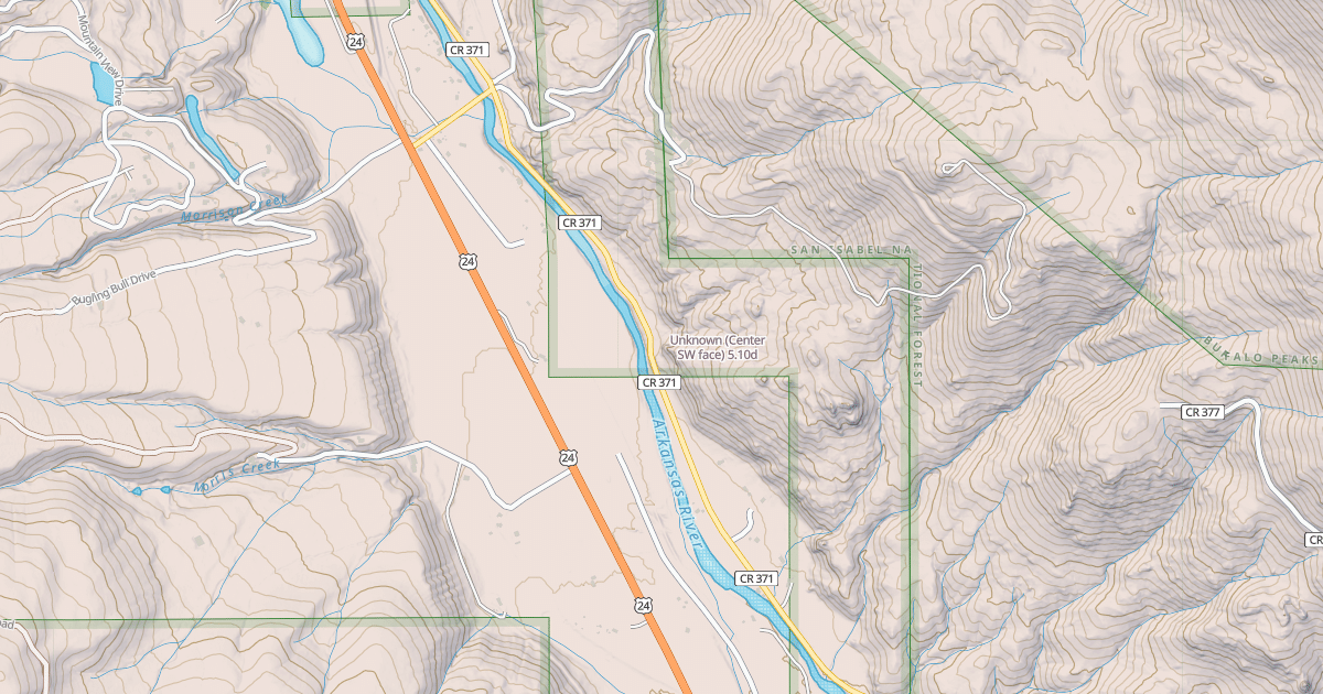 Map preview of Unknown (Center SW face)