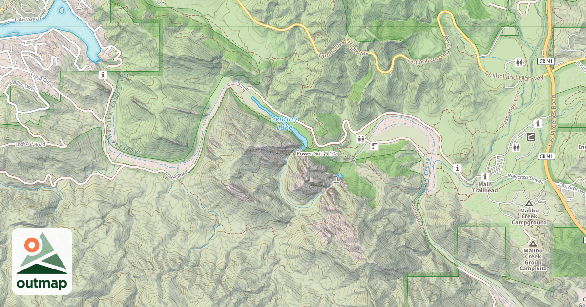 Map of Power Grid