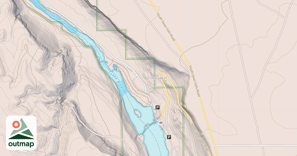 Map of Chris' Loss