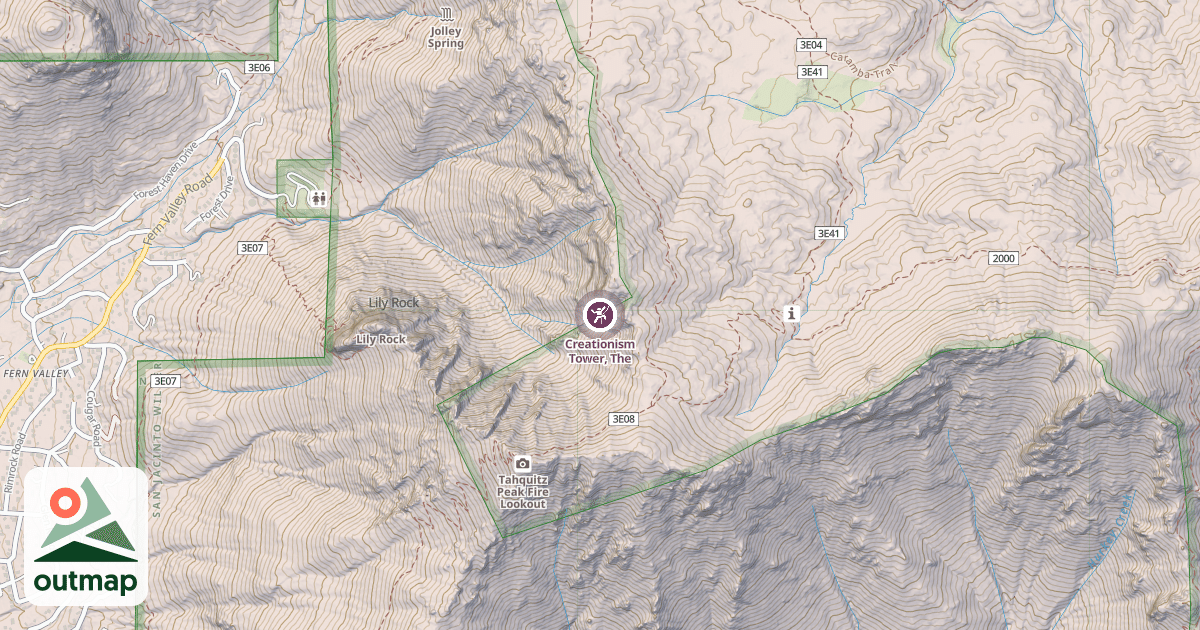 Map of Creationism Tower, The