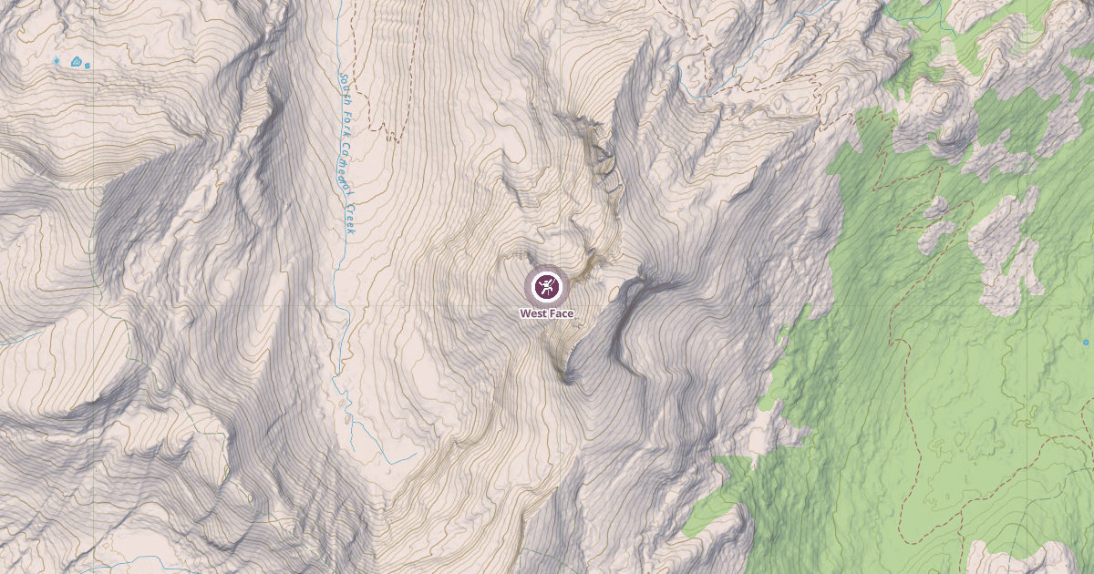 Map preview of West Face