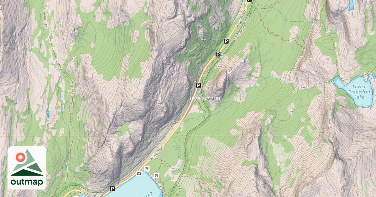 Map of Black Diamond