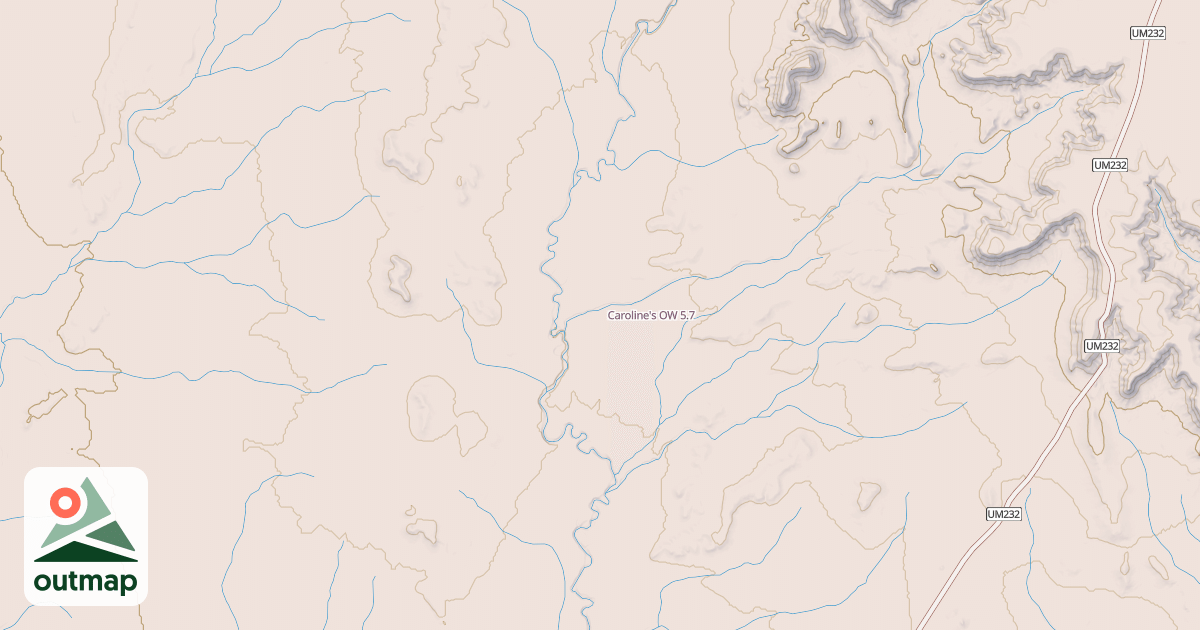 Map of Caroline's OW