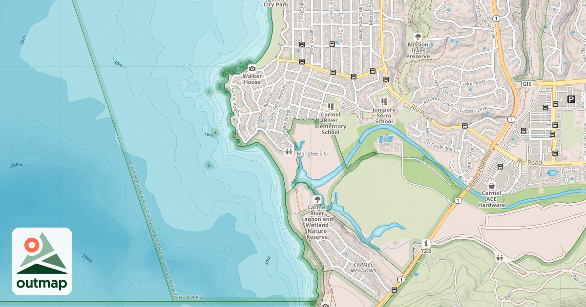 Map of Manatee