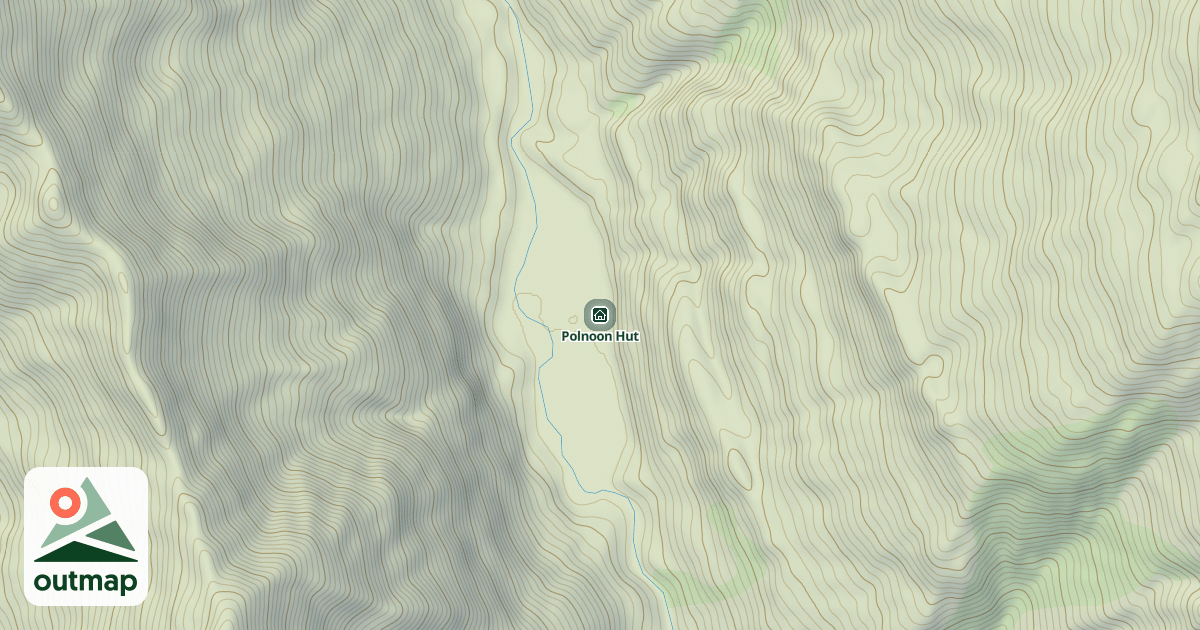 Map of Polnoon Hut