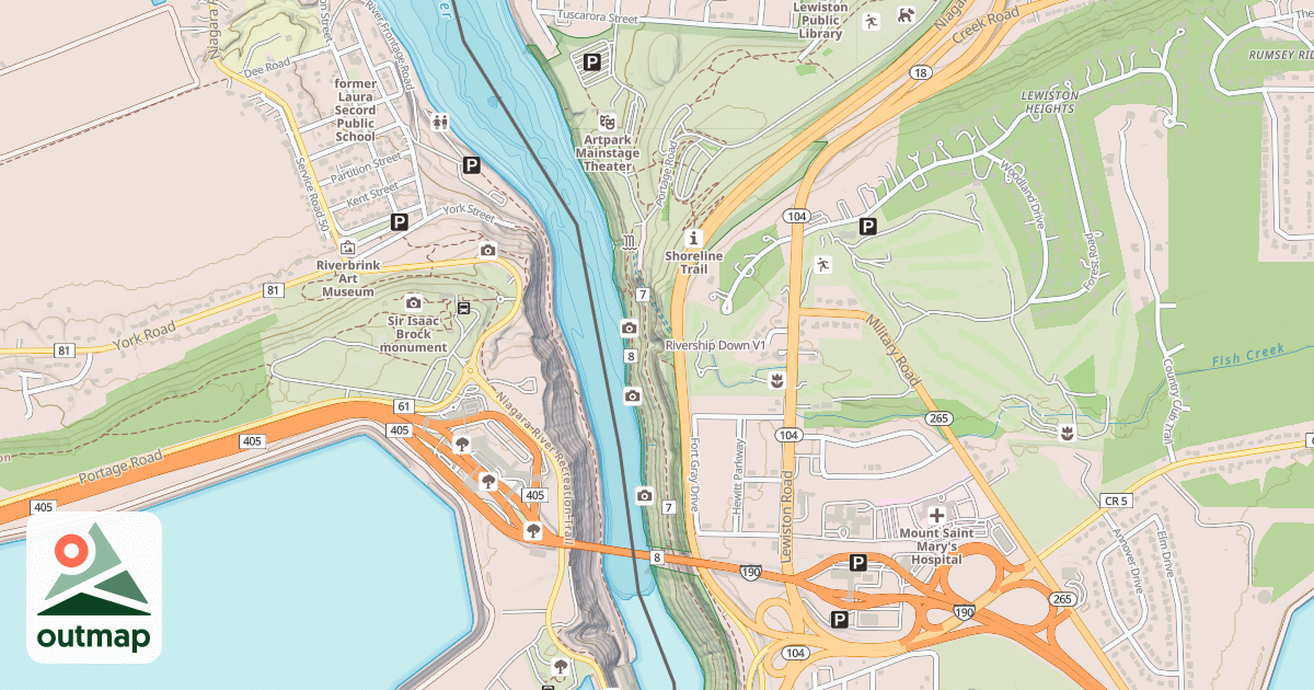 Map of Rivership Down