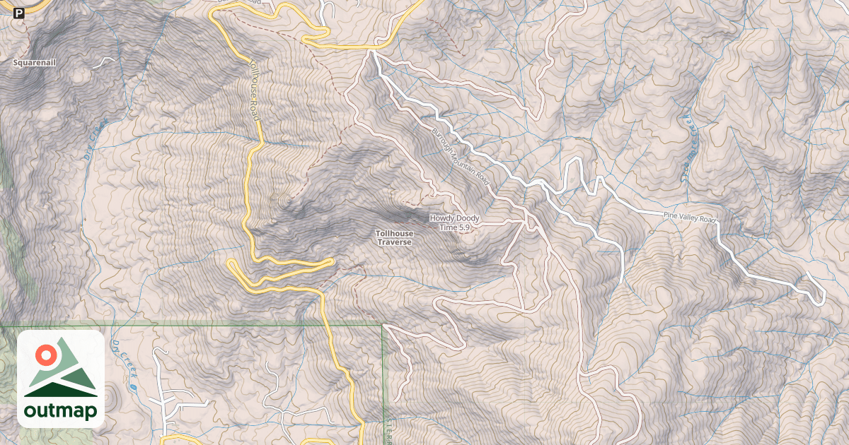 Map of Howdy Doody Time