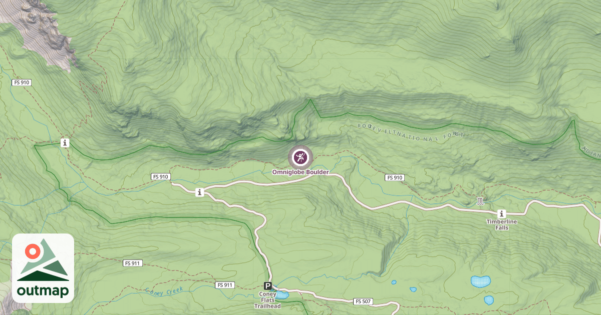 Map of Omniglobe Boulder